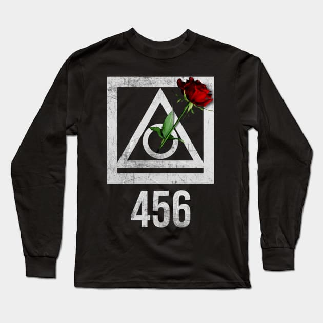 Player 456 Long Sleeve T-Shirt by Mario_SP_Ueno